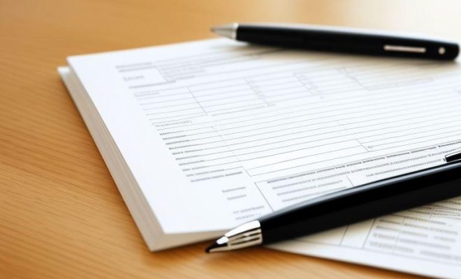 How Much Do Most Accountants Charge for Taxes | TaxShield Service A clean and professional workspace with tax forms, a calculator, and a pen, representing the concept of tax preparation and accounting services.